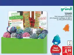 Marktkauf Gründl sockenwolle hot socks speciale Angebot