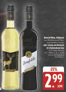 Edeka Rotwild glühwein Angebot