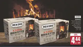 Edeka Rekord kaminbriketts Angebot