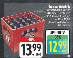 Edeka Erdinger weissbräu Angebot