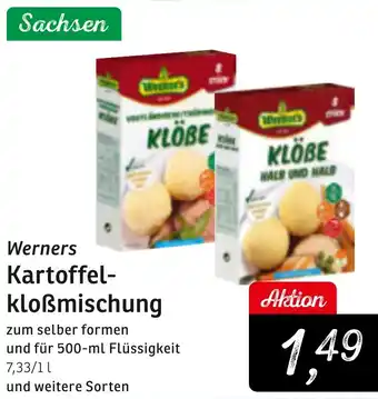 KONSUM Werners Kartoffelkloẞmischung Angebot