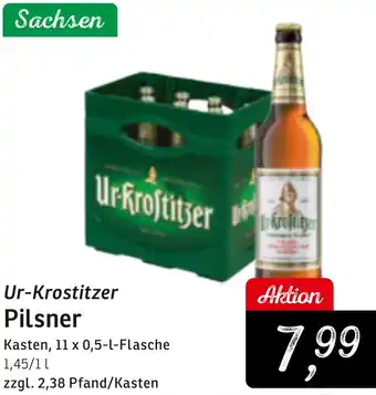 KONSUM Ur-Krostitzer Pilsner Angebot