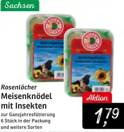 KONSUM Rosenlöcher Meisenknödel mit Insekten Angebot