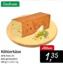 KONSUM Köhlerkäse Angebot