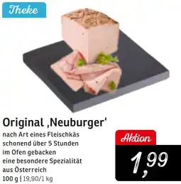 KONSUM Original, Neuburger Angebot