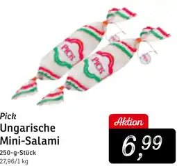 KONSUM Pick Ungarische Mini-Salami Angebot