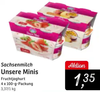 KONSUM Sachsenmilch Unsere Minis Angebot