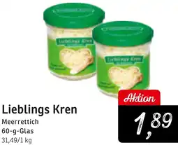 KONSUM Lieblings Kren Angebot
