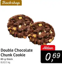 KONSUM Double Chocolate Chunk Cookie Angebot