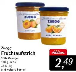 KONSUM Zuegg Fruchtaufstrich Angebot