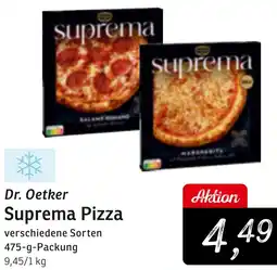 KONSUM Dr. Oetker Suprema Pizza Angebot
