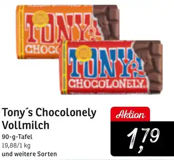 KONSUM Tony's Chocolonely Vollmilch Angebot
