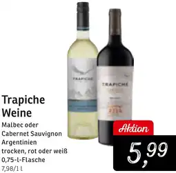 KONSUM Trapiche Weine Angebot