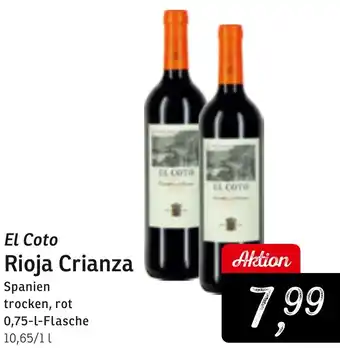 KONSUM El Coto Rioja Crianza Angebot