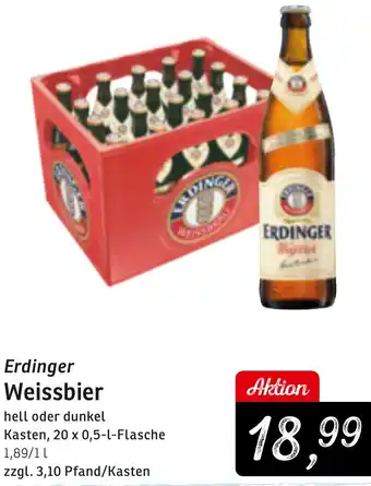 KONSUM Erdinger Weissbier Angebot