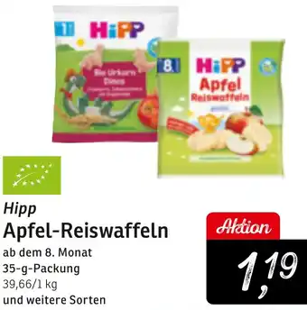 KONSUM Hipp Apfel-Reiswaffeln Angebot