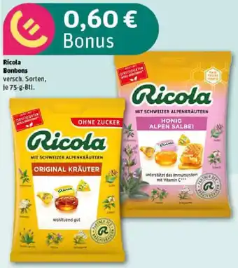 REWE Ricola Bonbons Angebot