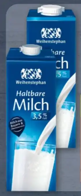 Aldi Nord Weihenstephan Haltbare Milch Angebot