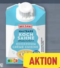 Aldi Nord Milsani Haltbare Kochsahne Angebot