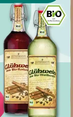 REWE Center Kunzmann Weinkellerei Bio-Glühwein Angebot