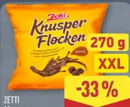 Aldi Nord Zetti Knusper Flocken XXL Angebot