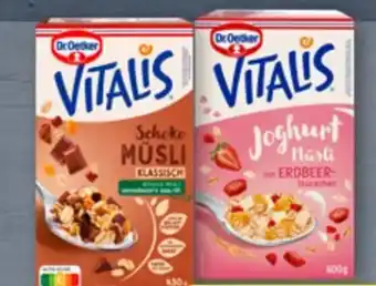 Aldi Nord Dr. Oetker Vitalis Müsli Angebot