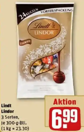 REWE Lindt Lindor Angebot