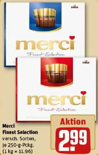 REWE Merci Finest Selection Angebot