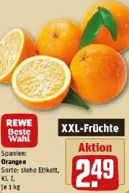 REWE Orangen Angebot