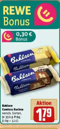 REWE Bahlsen Comtess Kuchen Angebot