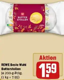REWE REWE Beste Wahl Butterstollen Angebot