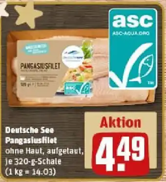 REWE Deutsche See Pangasiusfilet Angebot