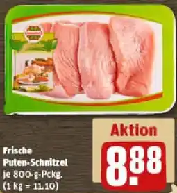 REWE Frische Puten-Schnitzel Angebot