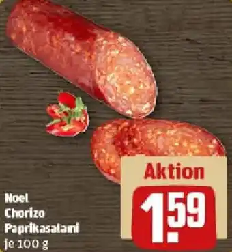 REWE Noel Chorizo Paprikasalami Angebot