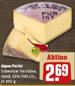 REWE Alpen Purist Angebot