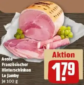 REWE Aoste Französischer Hinterschinken Le Jamby Angebot