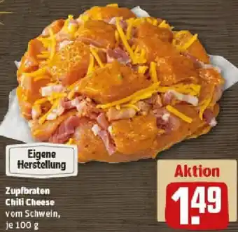 REWE Zupfbraten Chili Cheese Angebot
