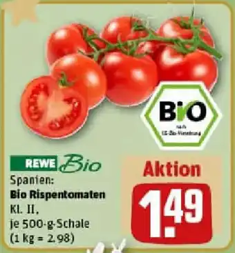 REWE Bio Rispentomaten Angebot