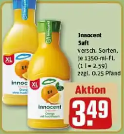 REWE Innocent Saft Angebot