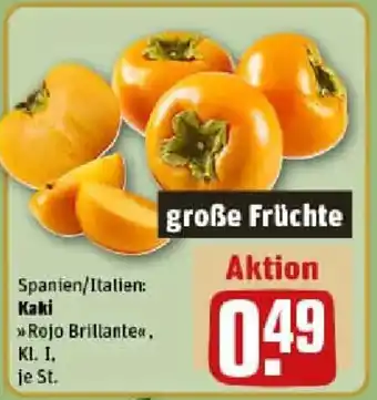 REWE Kaki Angebot