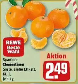 REWE Clementinen Angebot