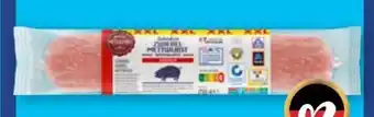 Aldi Nord Meine Metzgerei Schinken-Zwiebel­mettwurst XXL Angebot
