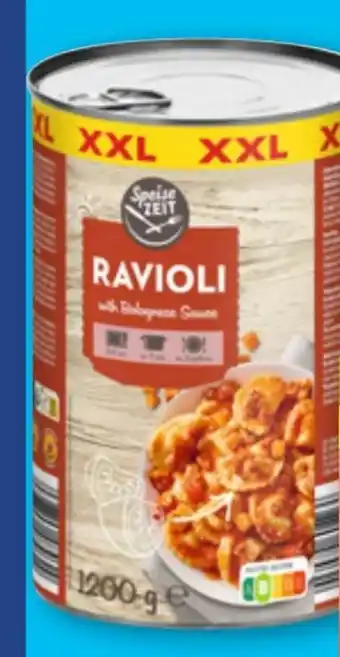 Aldi Nord Speise Zeit Ravioli XXL Angebot