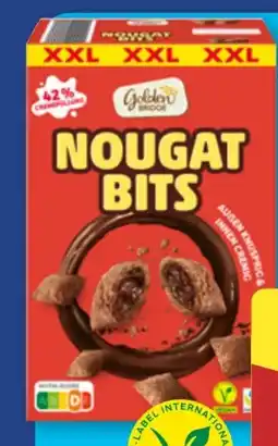 Aldi Nord Golden Bridge Nougat-Bits Vegan XXL Angebot