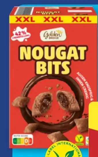 Aldi Nord Golden Bridge Nougat-Bits Vegan XXL Angebot