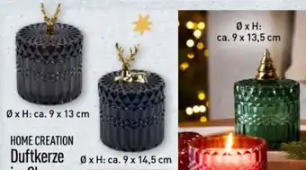 Aldi Nord Home Creation Weihnachts-Duftkerze im Glas Angebot
