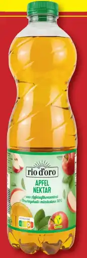 Aldi Nord rio d'oro Apfelnektar Angebot