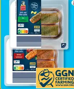 Aldi Nord Golden Seafood Grill- und Ofenlachs Angebot