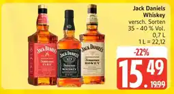Edeka Jack Daniels Whiskey Angebot