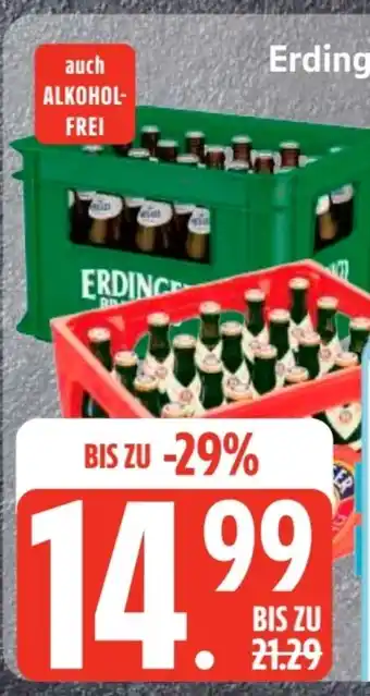 Edeka Erdinger Weißbräu Weißbier Angebot
